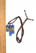 Multi Dangle Glass Necklace